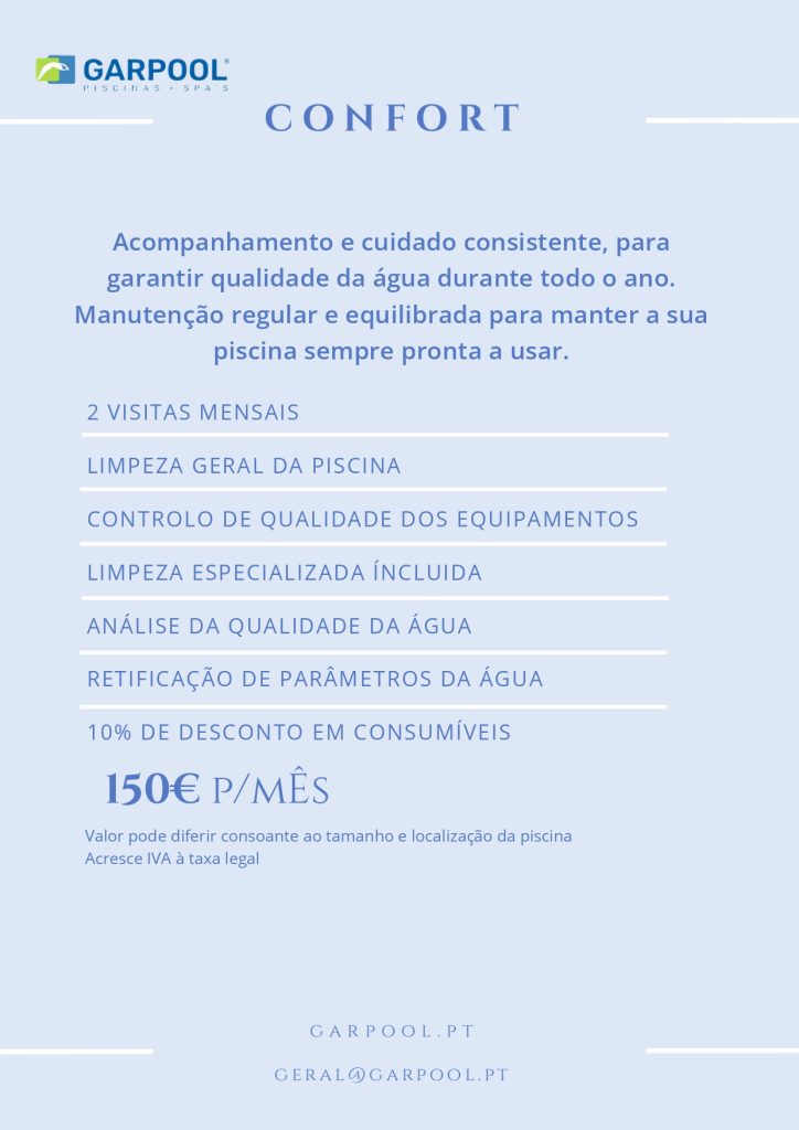 Plano Confort de manutenção
